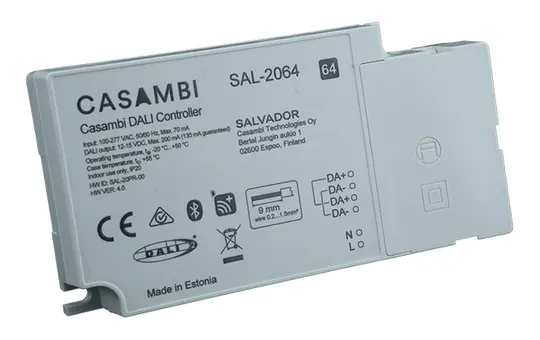 CASAMBI SAL-2064 Salvador Serie 2000 DALI-Gateway 64 DALI Teilnehmer