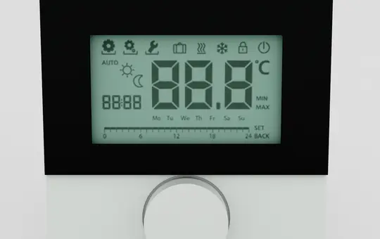 MÖHLENHOFF 130576 Raumtemperaturregler Alpha Control, 24 V | weiß/schwarz