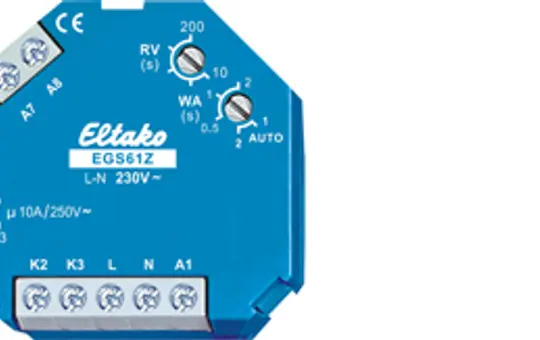 ELTAKO 61200430 Stromstoß-Gruppenschalter 1 + 1 Schließer 10 A