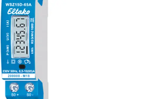 ELTAKO 28065615 Wechselstromzähler MID 65 A