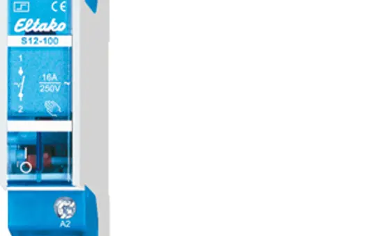 ELTAKO 21100055 Stromstoßschalter 24 V DC REG 16 A, 1S