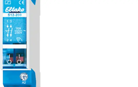 ELTAKO 21200055 Stromstoßschalter 24 V DC REG 16 A, 2S