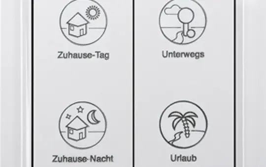 ELTAKO 30000072 Funk-Profiltaster 4 Kanal