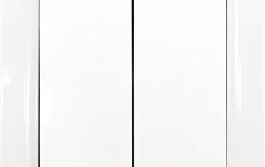 ELTAKO 30055705 Funktaster 4 Kanal, batterie- und leitungslos | reinweiß glänzend