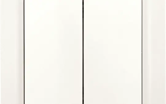 ELTAKO 30055734 Funktaster 4 Kanal, batterie- und leitungslos | polarweiß matt