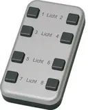 ELTAKO 30000419 Funk-Minihandsender 8 Kanal | alu lackiert