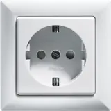 ELTAKO 30000655 Schutzkontakt-Steckdose SDO55 | reinweiß glänzend