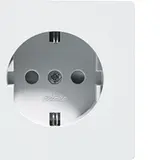 ELTAKO 30057898 Schutzkontakt-Steckdose ohne Krallen und Rahmen | anthrazit matt