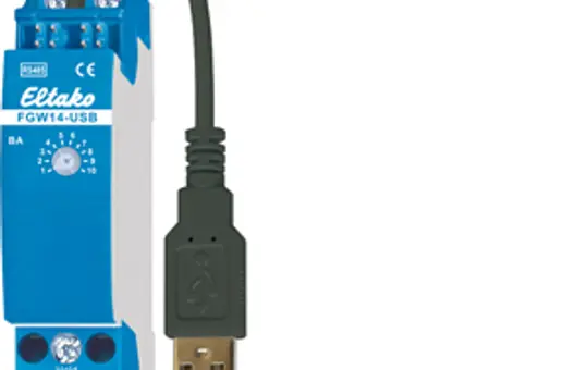 ELTAKO 30014049 RS485-Bus-Mehrfach-Gateway mit USB-A-Anschluss