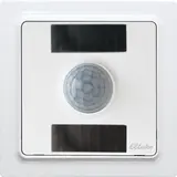 ELTAKO 30055519 Funk-Bewegungs-Helligkeitssensor mit ­Solarzellen und Batterie | reinweiß glänzend