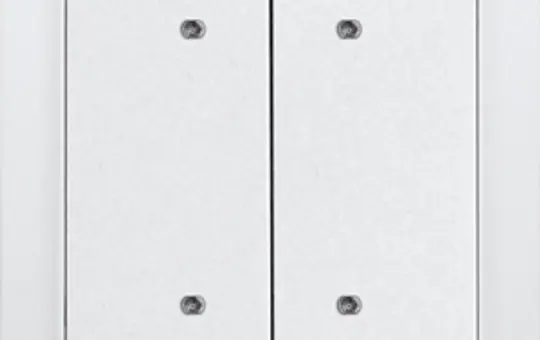 ELTAKO 30055653 Bus-Taster im E-Design55 | reinweiß glänzend