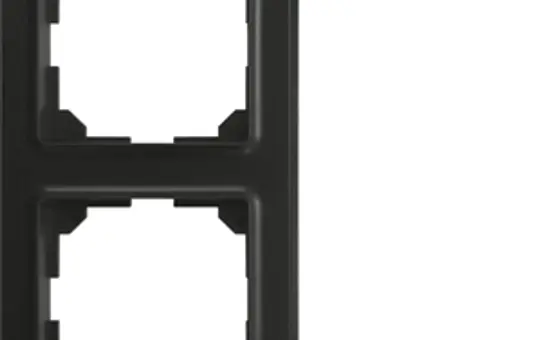 ELTAKO 30055738 Universalrahmen 2-fach | anthrazit matt
