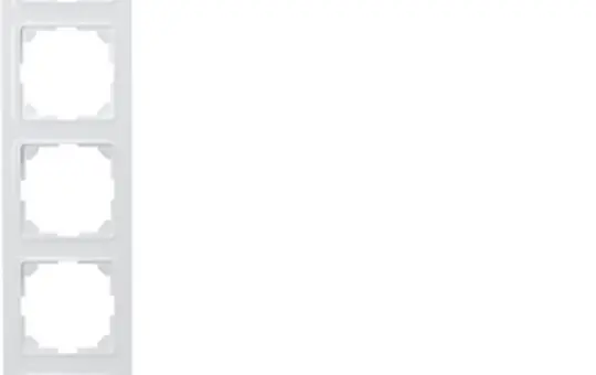 ELTAKO 30055775 Universalrahmen 5-fach | reinweiß glänzend