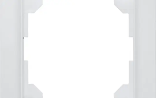 ELTAKO 30055785Universalrahmen 1-fach | reinweiß glänzend