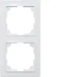 ELTAKO 30055827 Universalrahmen 2-fach | reinweiß glänzend