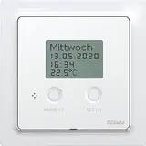 ELTAKO 30055797 Funk-Temperaturregler Air+Floor | reinweiß glänzend