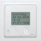 ELTAKO 30055802 Funk-Uhren-Thermo-Hygrostat 230V, mit Display | anthrazit matt