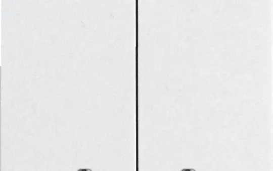 ELTAKO 30055926 Doppelwippe im E-Design55 ungraviert, für Bustaster | anthrazit matt