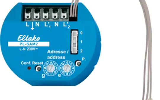 ELTAKO 31100002 Powerline-Jalousieaktor für 1 Motor