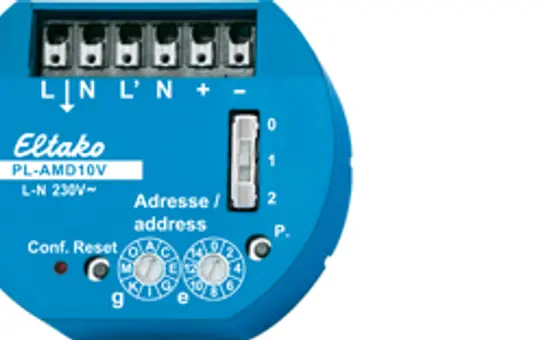 ELTAKO 31100006 Powerline-Dimmaktor 1-10V