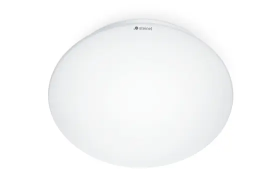 STEINEL 035105 LED-Innenleuchte RS 16 S 9,3 W, 918 lm, IP44, Bewegungsmelder, Glas | weiß