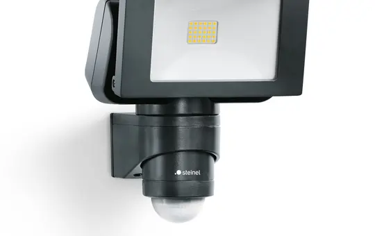 STEINEL 052546 LED-Strahler LS 150 S 14,7 W, 1486 lm, IP44, Bewegungsmelder | schwarz