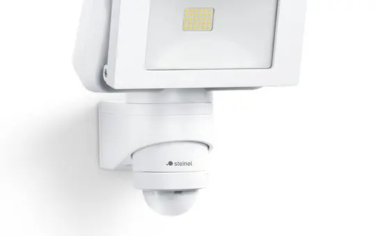 STEINEL 052553 LED-Strahler LS 150 S 14,7 W, 1486 lm, IP44, Bewegungsmelder | weiß