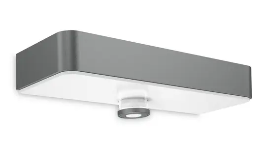 STEINEL 052959 Solarleuchte Xsolar SOL-O S 1,5 W, 140 lm, IP44, Bewegungsmelder | anthrazit
