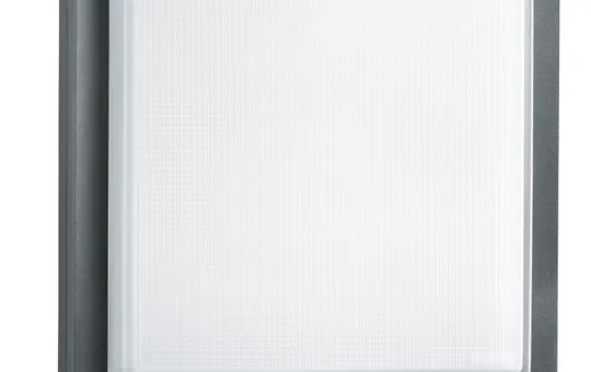 STEINEL 053000 LED-Außenleuchte L 690 S 8,5 W, 700 lm, IP44, Bewegungsmelder, PMMA | anthrazit