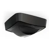 STEINEL 082048 Präsenzmelder Hallway AP, COM1, IP54, 360° | schwarz | 25 x 3 m
