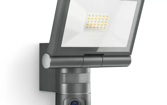 STEINEL 065294 LED-Strahler XLED CAM1 SC 21 W, 2310 lm, IP44, Bewegungsmelder | anthrazit