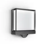 STEINEL 085247 LED-Außenleuchte L 40 SC 12,9 W, 1057 lm, IP44, Bewegungsmelder, Bluetooth | anthrazit
