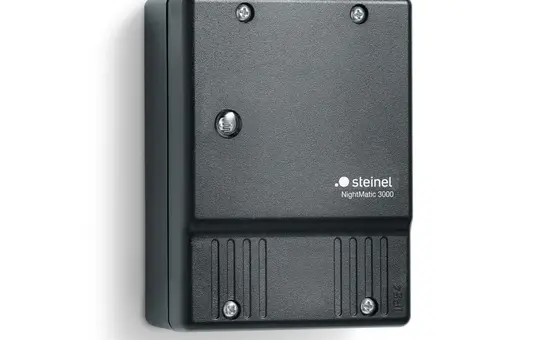 STEINEL 550516 Dämmerungsschalter NightMatic 3000 Vario AP, IP54 | schwarz