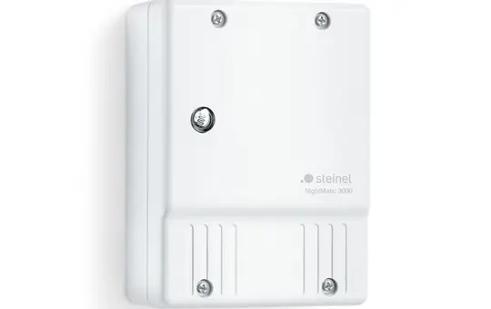 STEINEL 550615 Dämmerungsschalter NightMatic 3000 Vario AP, IP54 | weiß