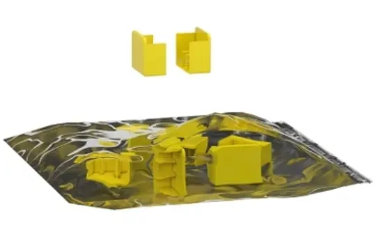 SCHNEIDER R9XE310 Endkappen für R9X-, 3-polig