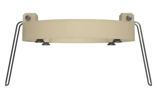 MDT ZMESF Montageeinsatz mit Spannfedern zur Deckenmontage