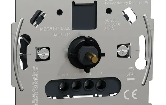 MERTEN MEG5147-0000 DALI-Dimmer-Einsatz TW mit Spannungsversorgung