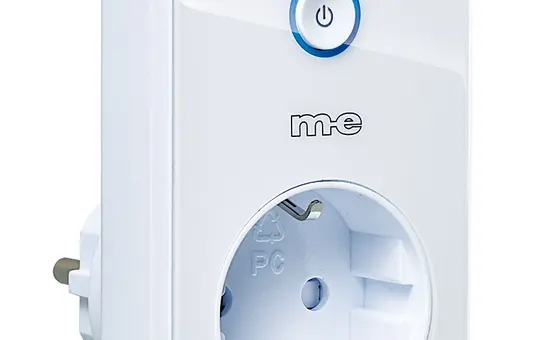 M-E 55200 Funk-Steckdose CUVEO Schalter | weiß