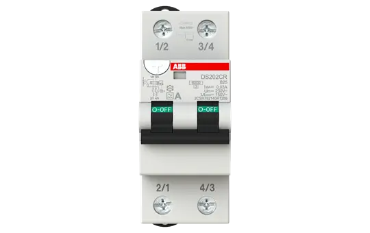 ABB DS202CR B25 A30 FI/LS-Schalter Typ A B-Char. 30 mA 2p 25 A