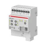 ABB JRA/S4.24.5.2 KNX-Jalousieaktor 24 V 4-fach, manuelle Bedienung, Fahrtzeitmessung