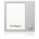 RITTO 1875120 Portier Außenstationsmodul Tastenmodul 1-fach | silber