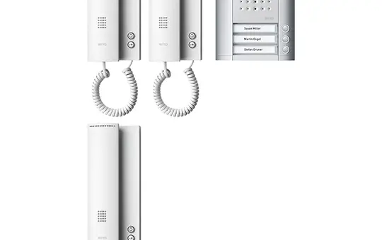 RITTO 1841320 Entravox Komplettpaket Audio Set 3 WE | silber/weiß