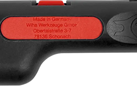 WIHA 44241 Abisolier- und Montagewerkzeug für Koaxialkabel mit F-Stecker | 125 mm