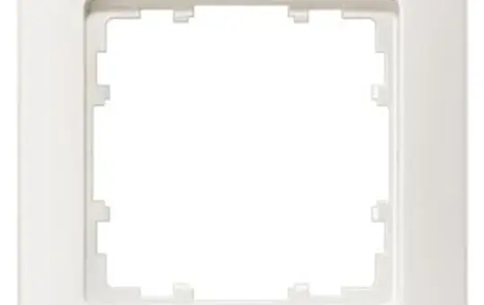 SIEMENS 5TG2551-1 Abdeckrahmen DELTA line 1-fach, Schriftfeld | titanweiß