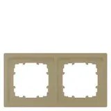 SIEMENS 5TG1322-0MG Abdeckrahmen DELTA style 2-fach | gold