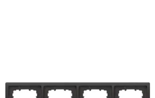 SIEMENS 5TG1324-0AC Abdeckrahmen DELTA style 4-fach | anthrazit