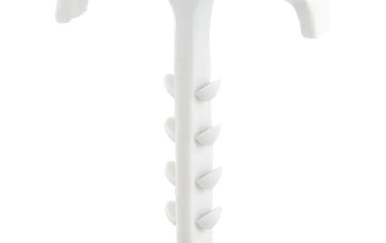 F-TRONIC 7440016 Doppelsteckdübel grau | 4-12 mm