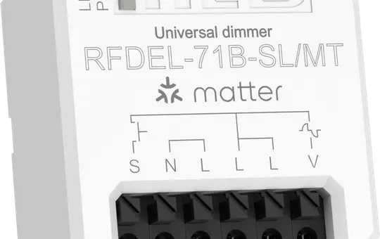 INELS RFDEL-71B-SL/MT Thread-Dimmaktor UP 1-fach