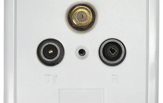 AXING SSD 2-00 Antennen-Einzeldose 3-fach, SAT, Stich, 2 dB