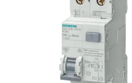 SIEMENS 5SU1356-7KK06 FI/LS Typ A unverz. 30 mA 1P+N 6 A
